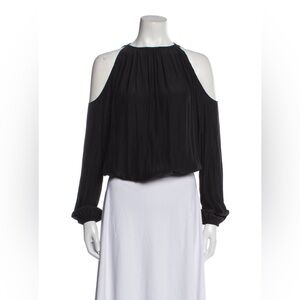 Ramy Brook Cold Shoulder Long Sleeve Blouse